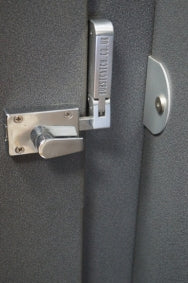 Toilet Lock Catch in action