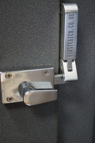 Toilet Lock Catch in action